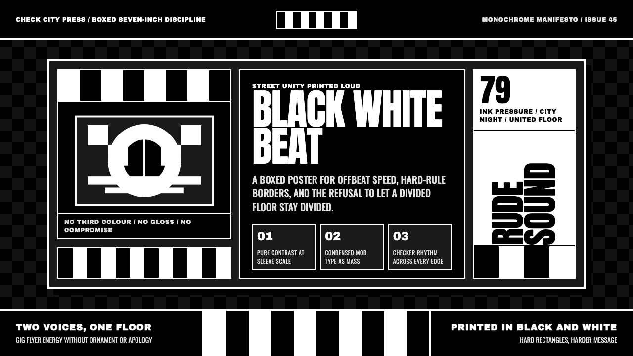 2 Tone Ska design style