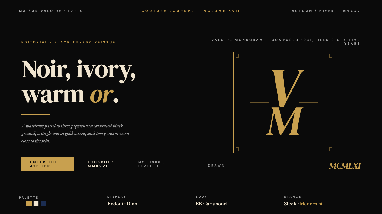 Yves Saint Laurent (YSL) design style — example